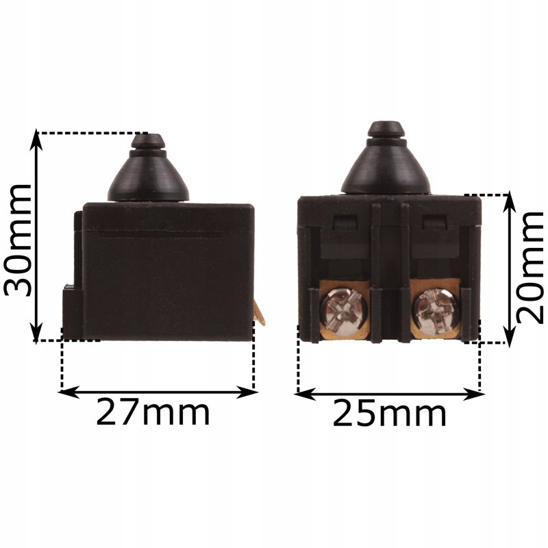 Wyłącznik wyłącznik przełącznik szlifierka kątowa do Yato -zamiennik Kod producenta cd258fhu