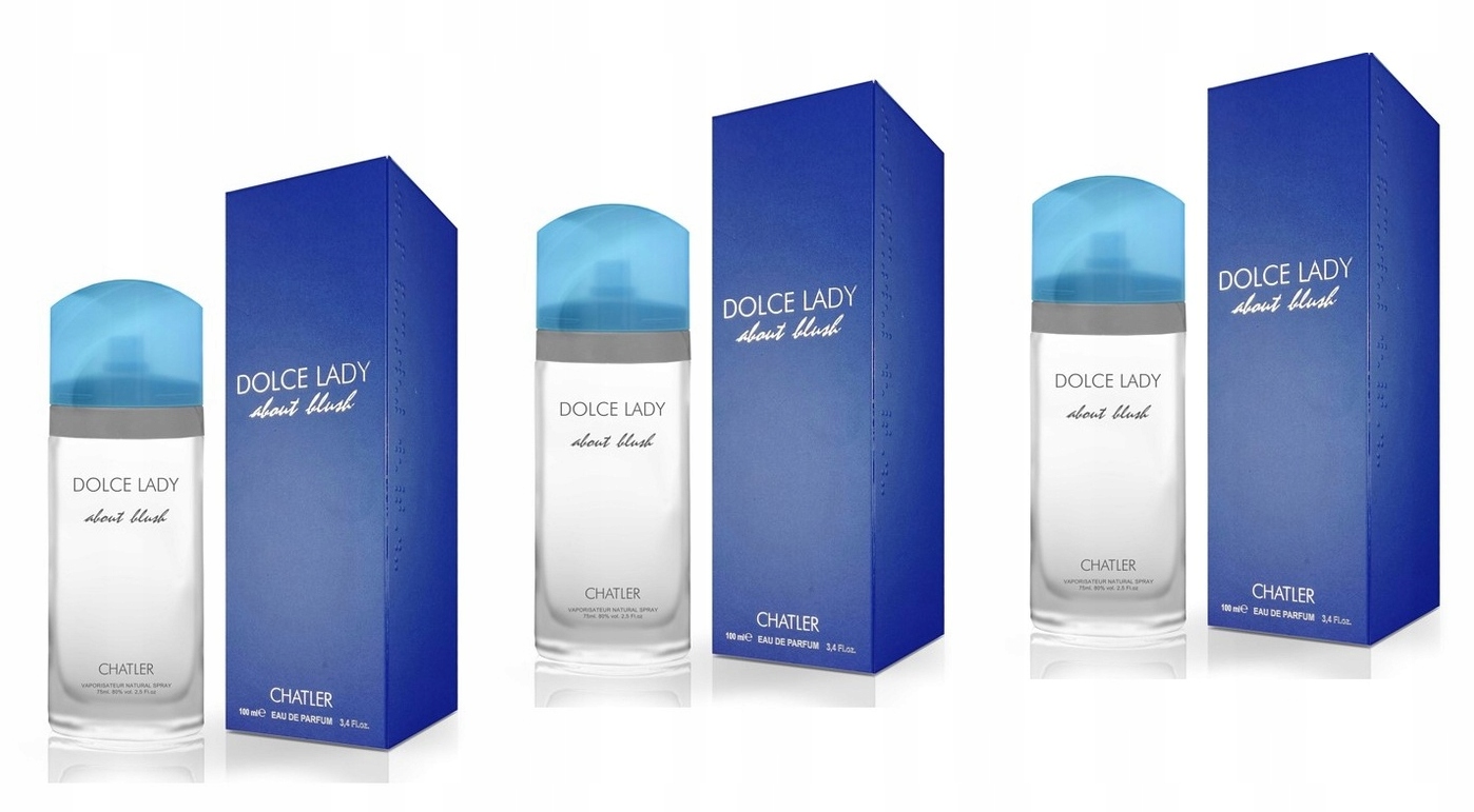 Chatler Dolce Lady About Blush 3x100ml Edp Set