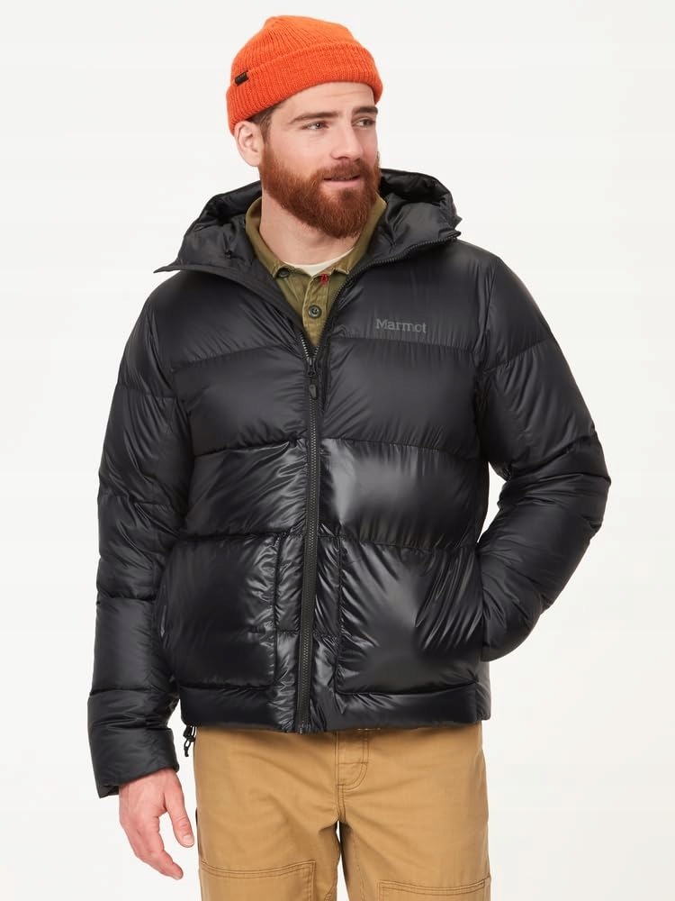 Kurtka Puchowa Marmot Guides Down Hoody Męska Czarna XL