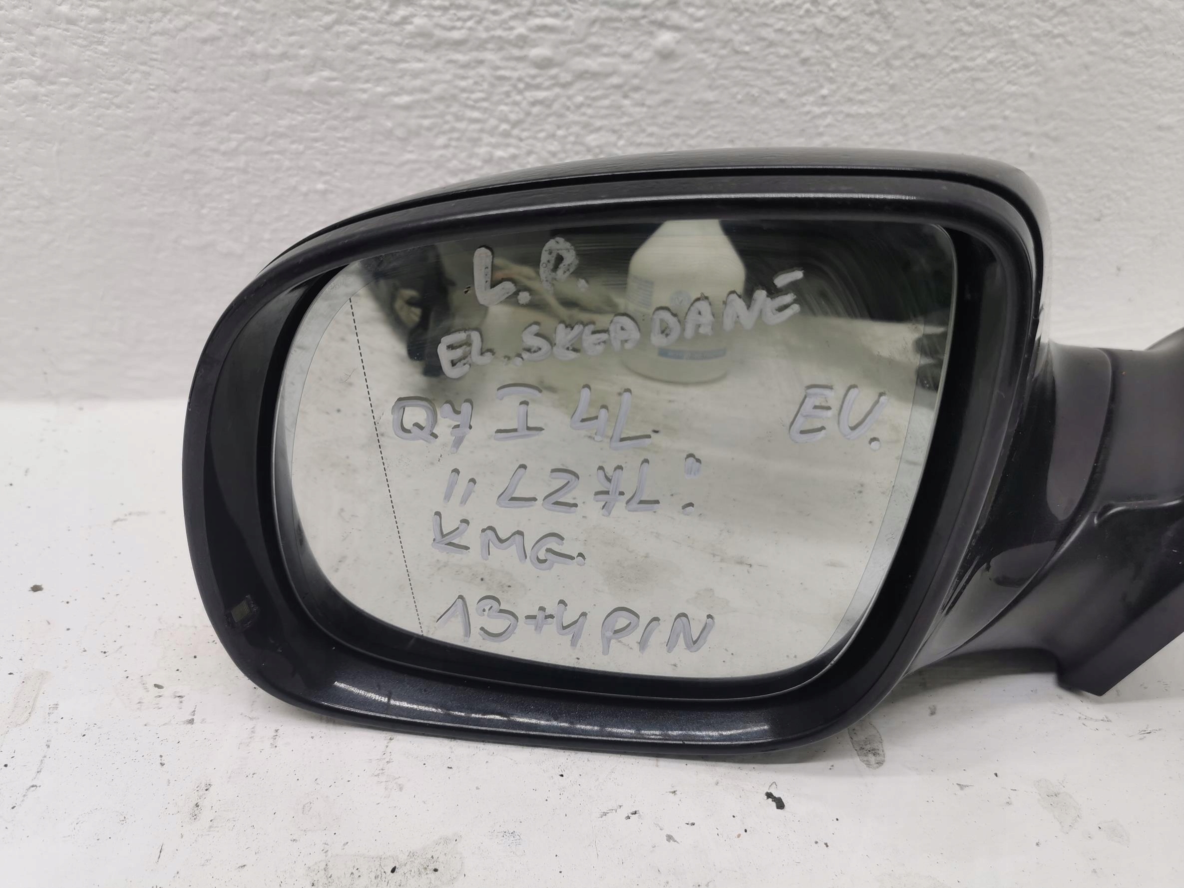 mirror left AUDI Q7 and 4L LZ7L 13+4 PIN 05-09 EU