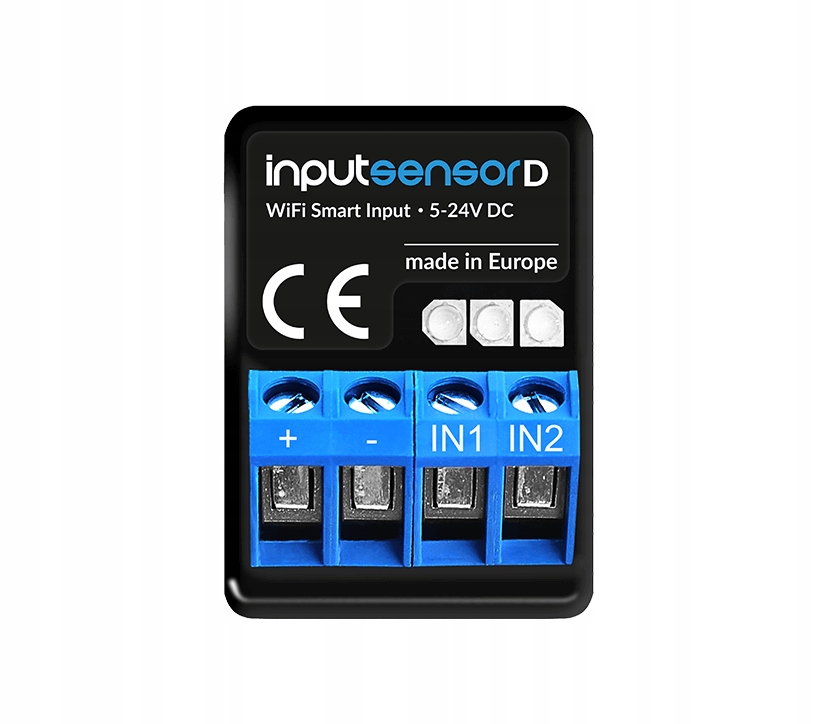Moduł wejść WiFi smart czujnik stanu z 2 wejściami 5-24V DC inputSensorD