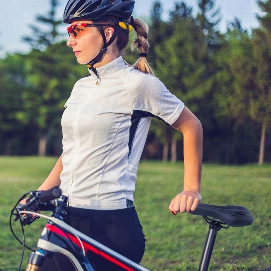 SIODEŁKO ROWEROWE ŻELOWE DAMSKIE MĘSKIE SIODŁO ROWEROWE DO ROWERU SPORTOWE Model SDZ12