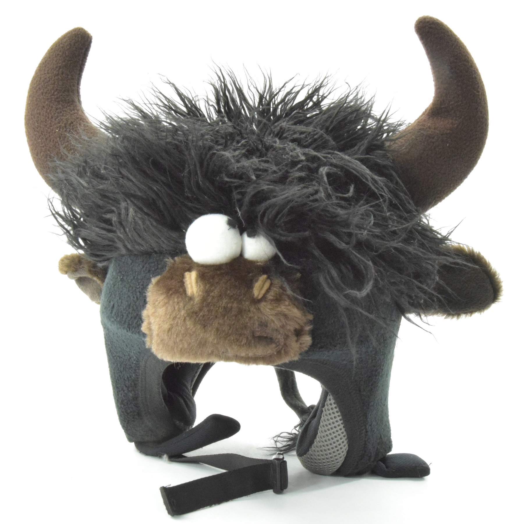 Ozdoba na lyžařskou helmu, čepici pouzdro Býček velikost L- XL