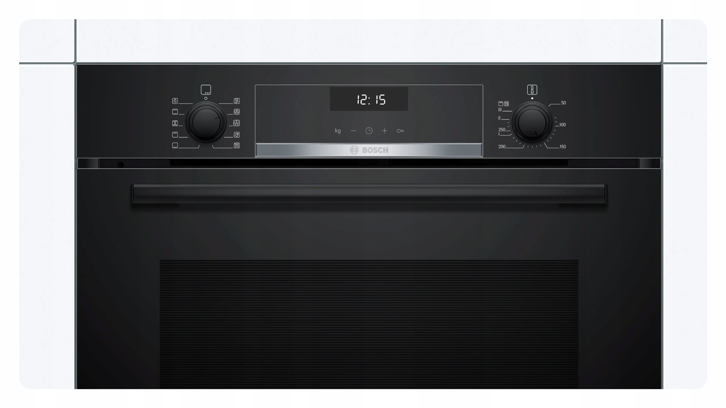 Zestaw BOSCH HBG5370B0 + SMV2ITX48E + PVS61RBB5E Kolor dominujący czarny