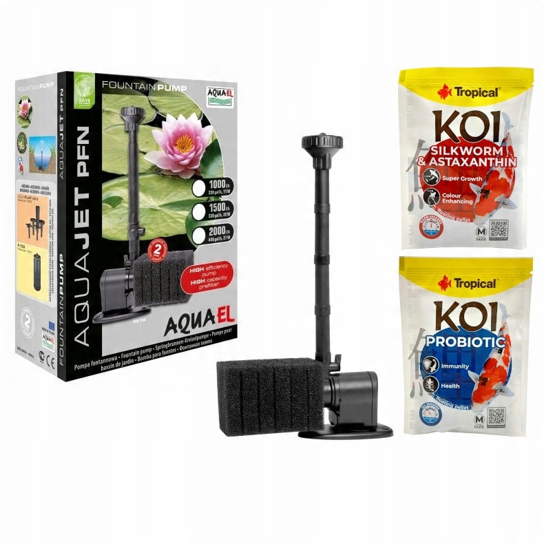 

Aquael PFN-1000 Pompa Fontannowa Do Oczka