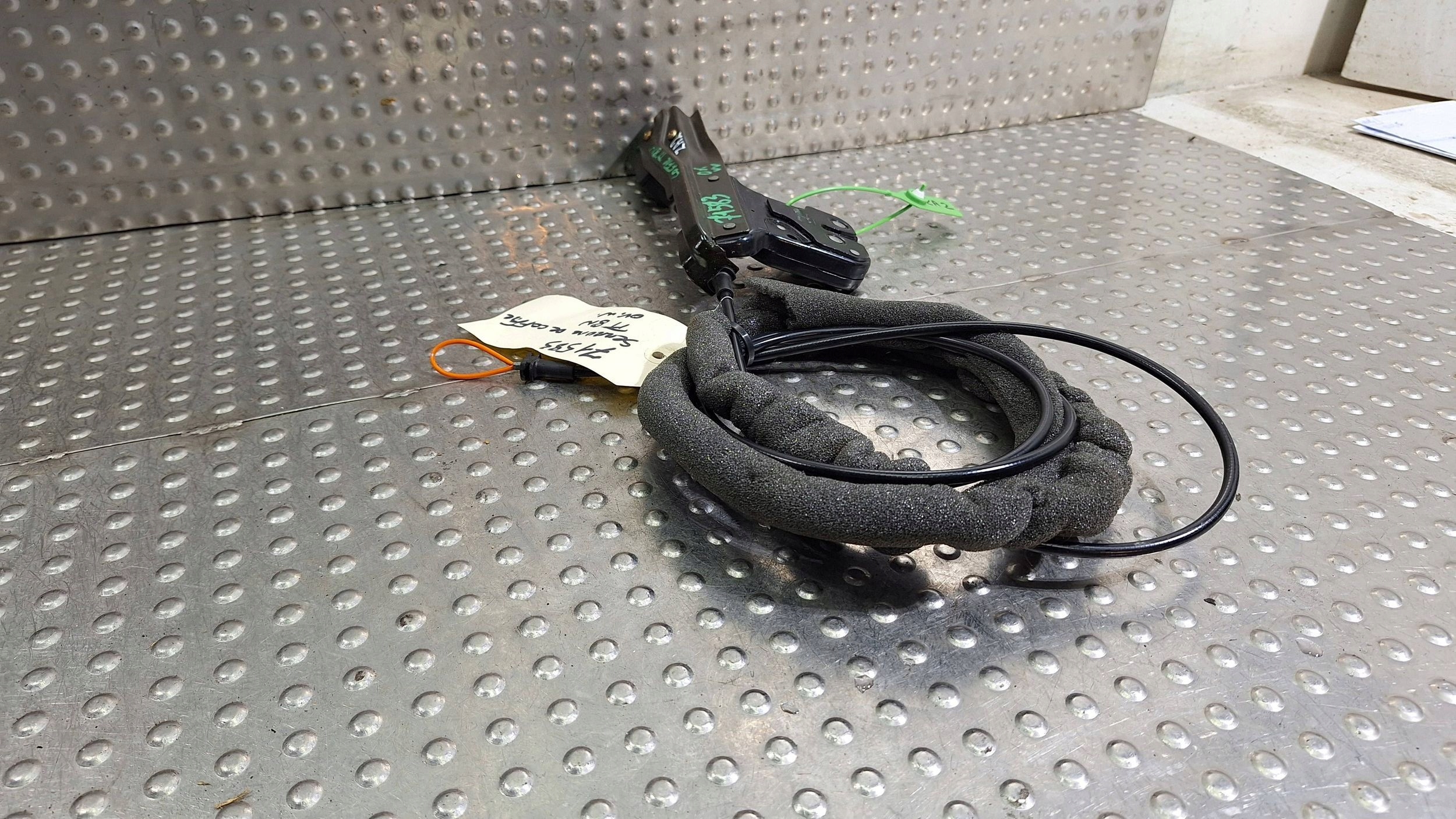 lock bonnet boot rope SENSOR KPL 8N0827505B AUDI TT 8N
