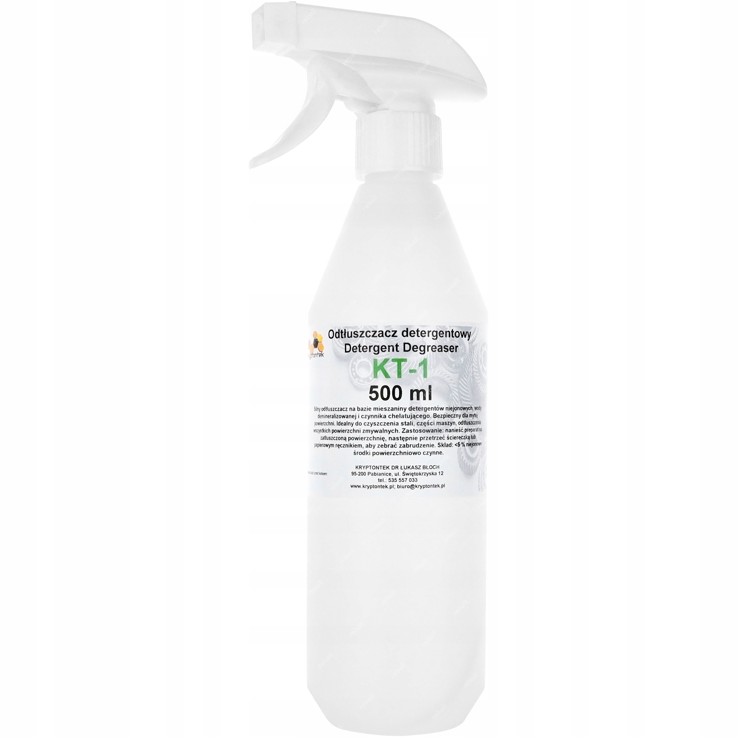 

Silny Detergent Zmywacz KT-1 500ml Spryskiwacz