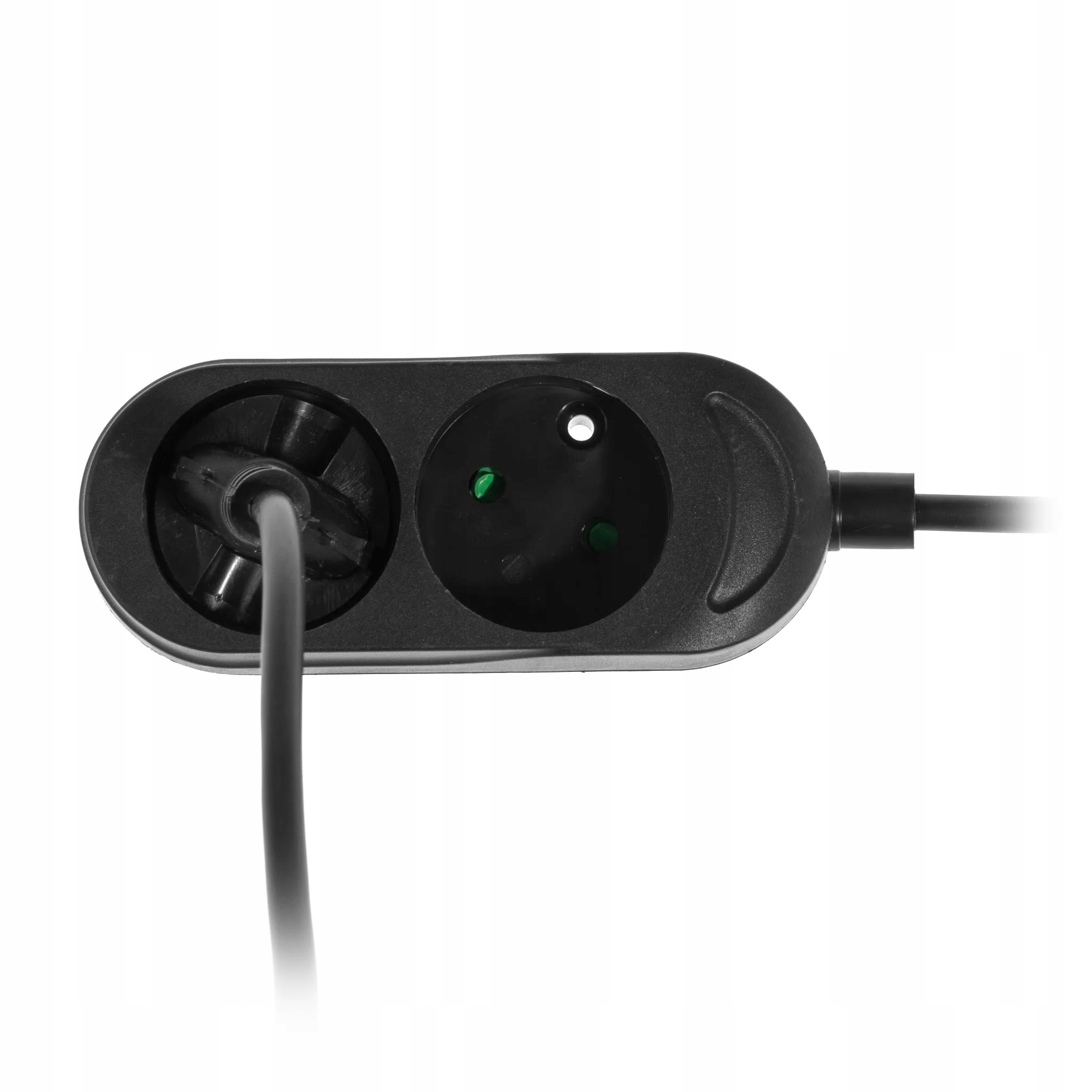 Przedłużacz podwójny PS-260/1 czarny 100% POLSKI Marka Jonex