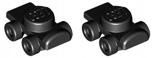 

Lego 11253 Wrotki Rolki czarne Nowe (2g) 2 szt.