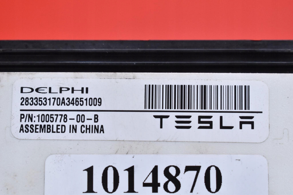 Sensor NACISKU SITZ 1005778-00-B TESLA MODEL S 12-20