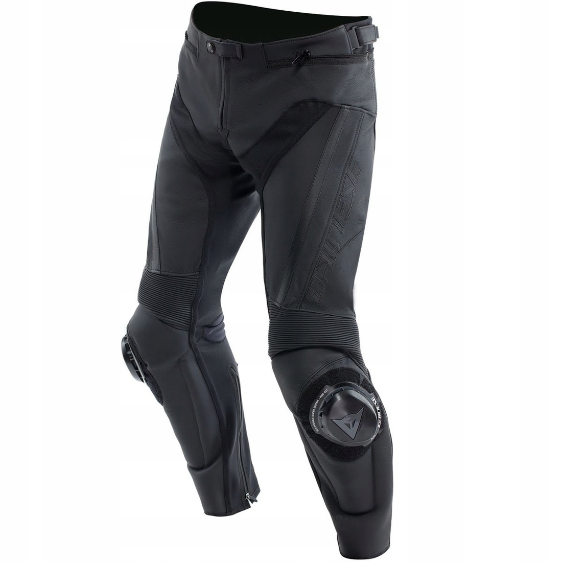 Kožené motocyklové nohavice Dainese Delta 4 čierne 56
