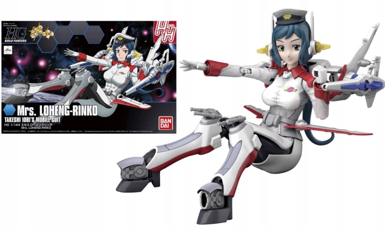 Gundam Build Fighters Model Kit Hg 1/144 Mrs Loheng-Rinko