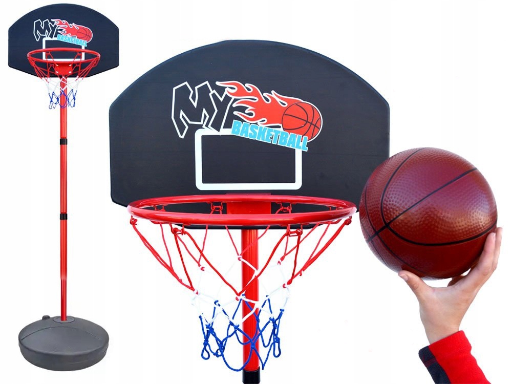 Баскетбольная корзина для баскетбольной игры регулируемая 129-213 см настольная подставка