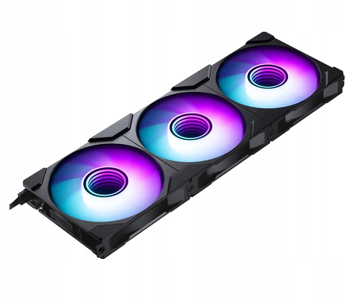 Zestaw wentylatorów Phanteks M25 G2 D-rgb (argb) 3x120mm Reverse Czarny