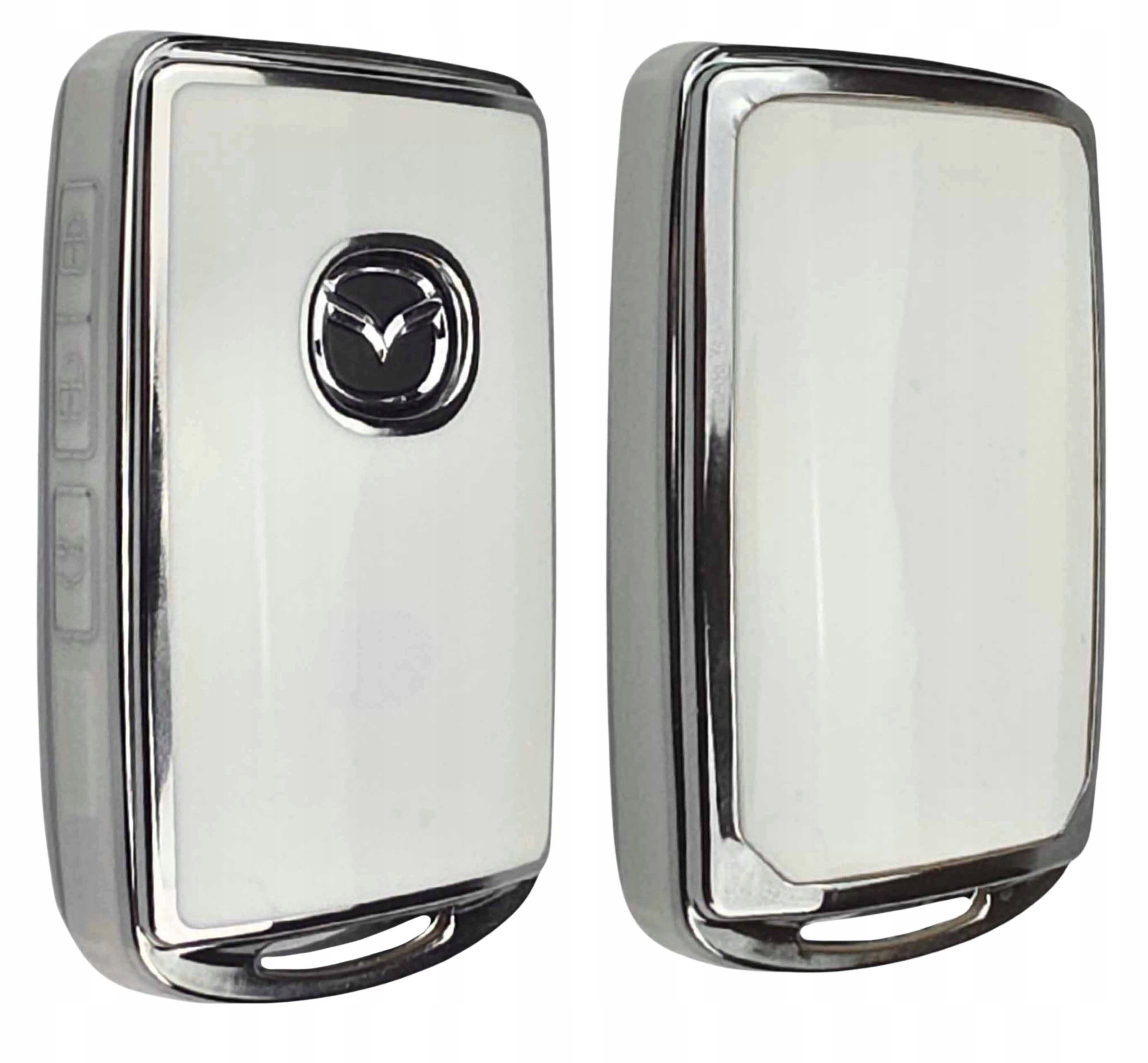 Etui na kluczyk Mazda 3 6 CX30 CX4 CX5 CX8 CX30 CX60 CX9 CX90 Cx5 Białe