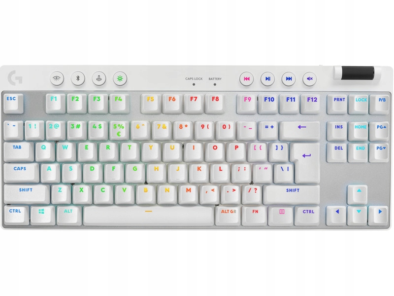 Klawiatura Logitech G Pro X Tkl Lightspeed Biały