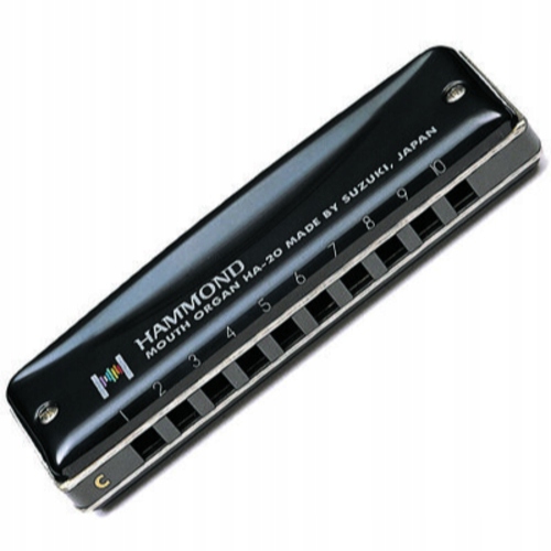Suzuki HA-20 D diatonická ústní harmonika