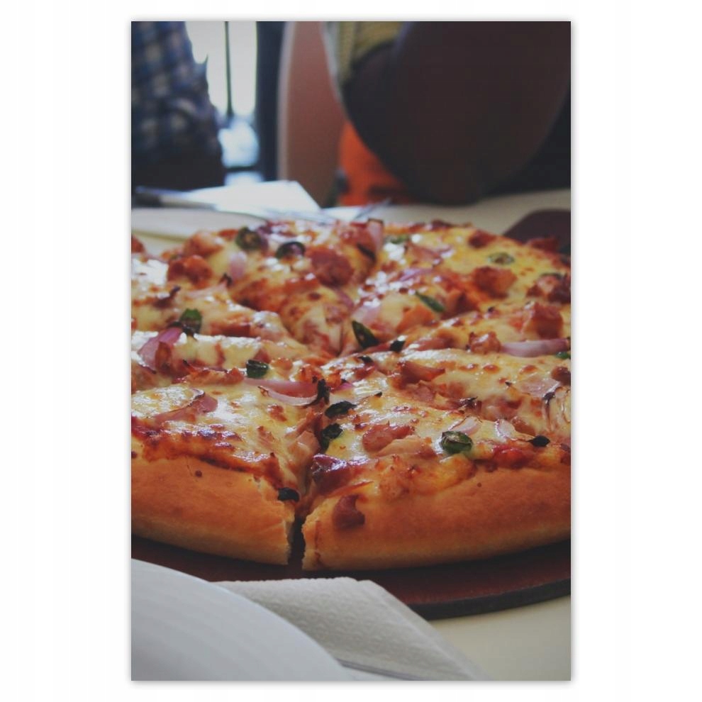 

Plakat samoprzylepny 40x60 Pizza w kawałkach