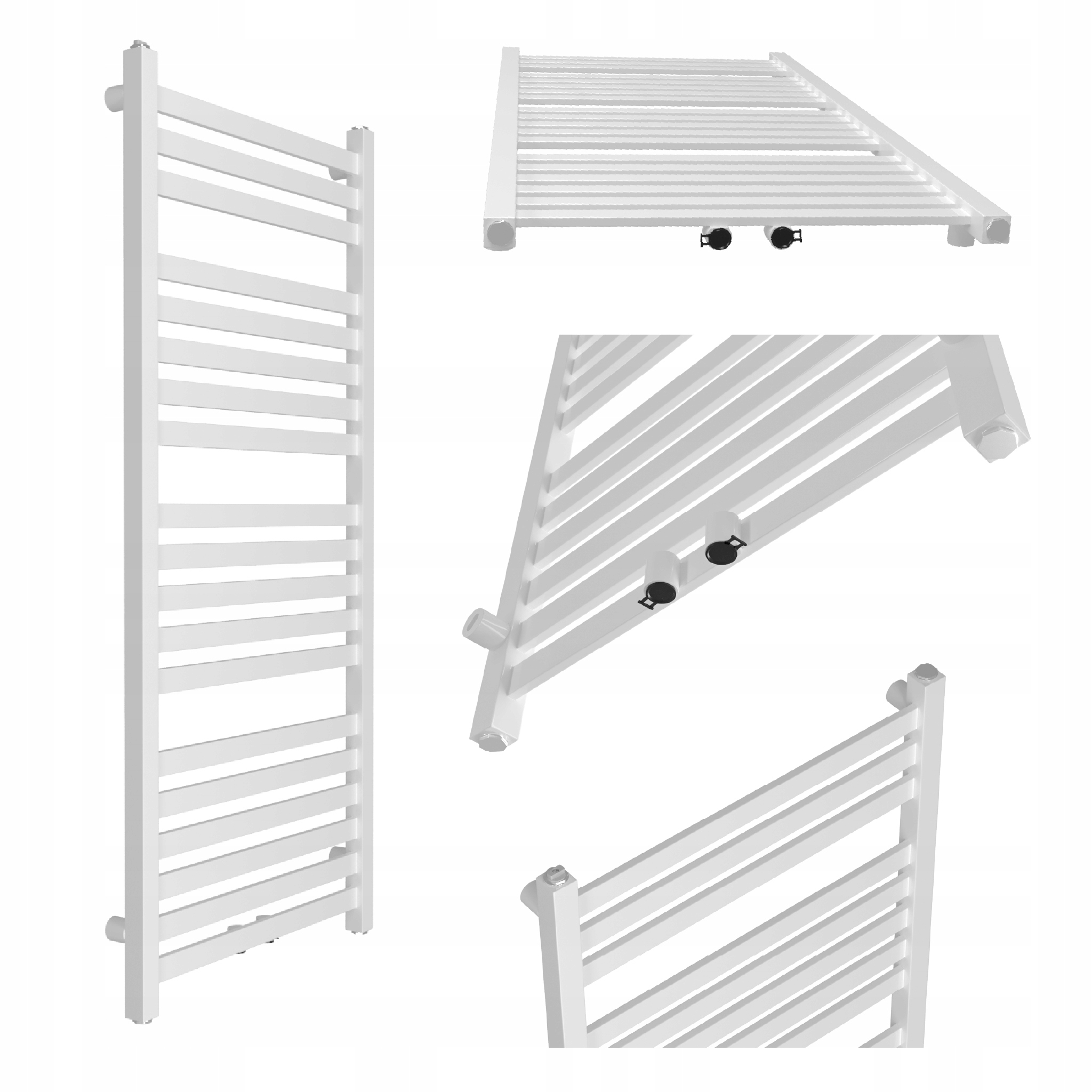 Koupelnový radiátor Royal-middle 1550x630 Bílý