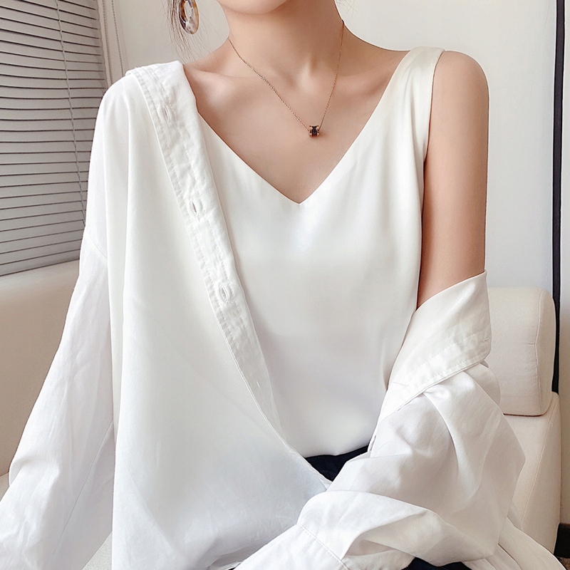 ELEGANCKA BLUZKA KOSZULKA NA RAMIĄCZKACH LUŹNA TOP Materiał dominujący poliester