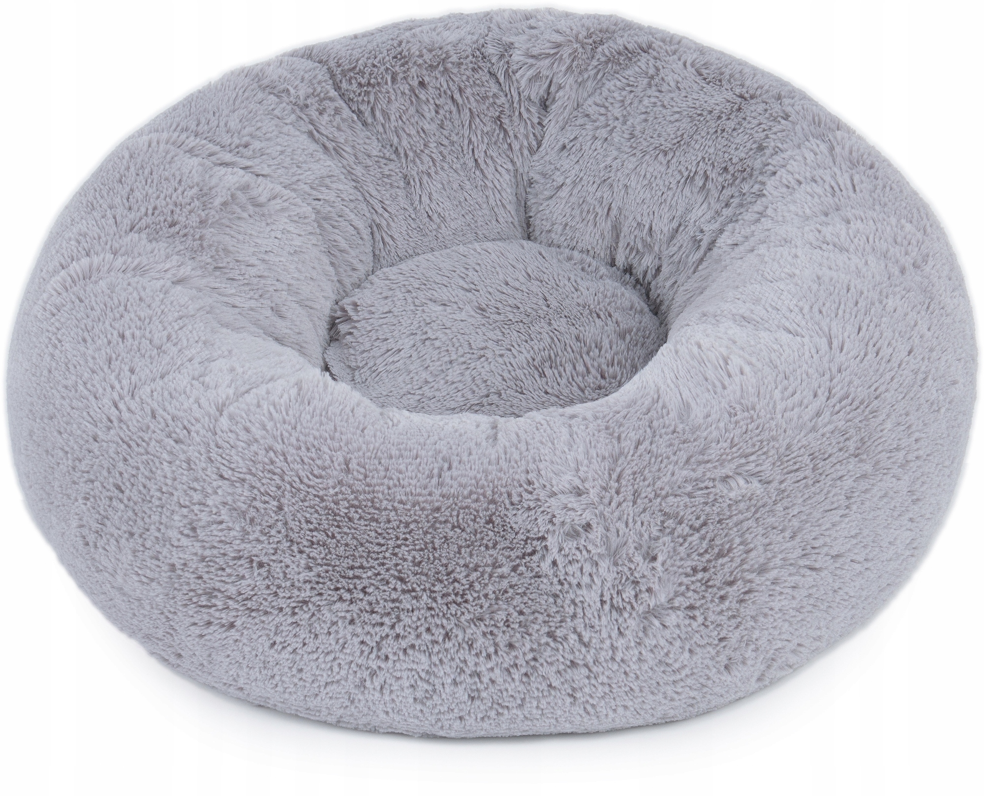 Levně Pelíšek pro psy a kočky 60 cm Obláček Měkký a teplý Šedý