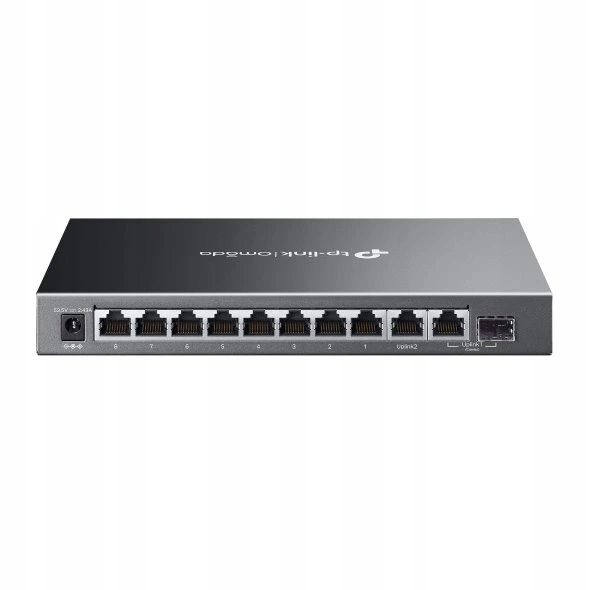 Switch TP-Link ES210GMP 1x Sfp combo, 8x GLan s Poe+, 123W, Omáda Sdn