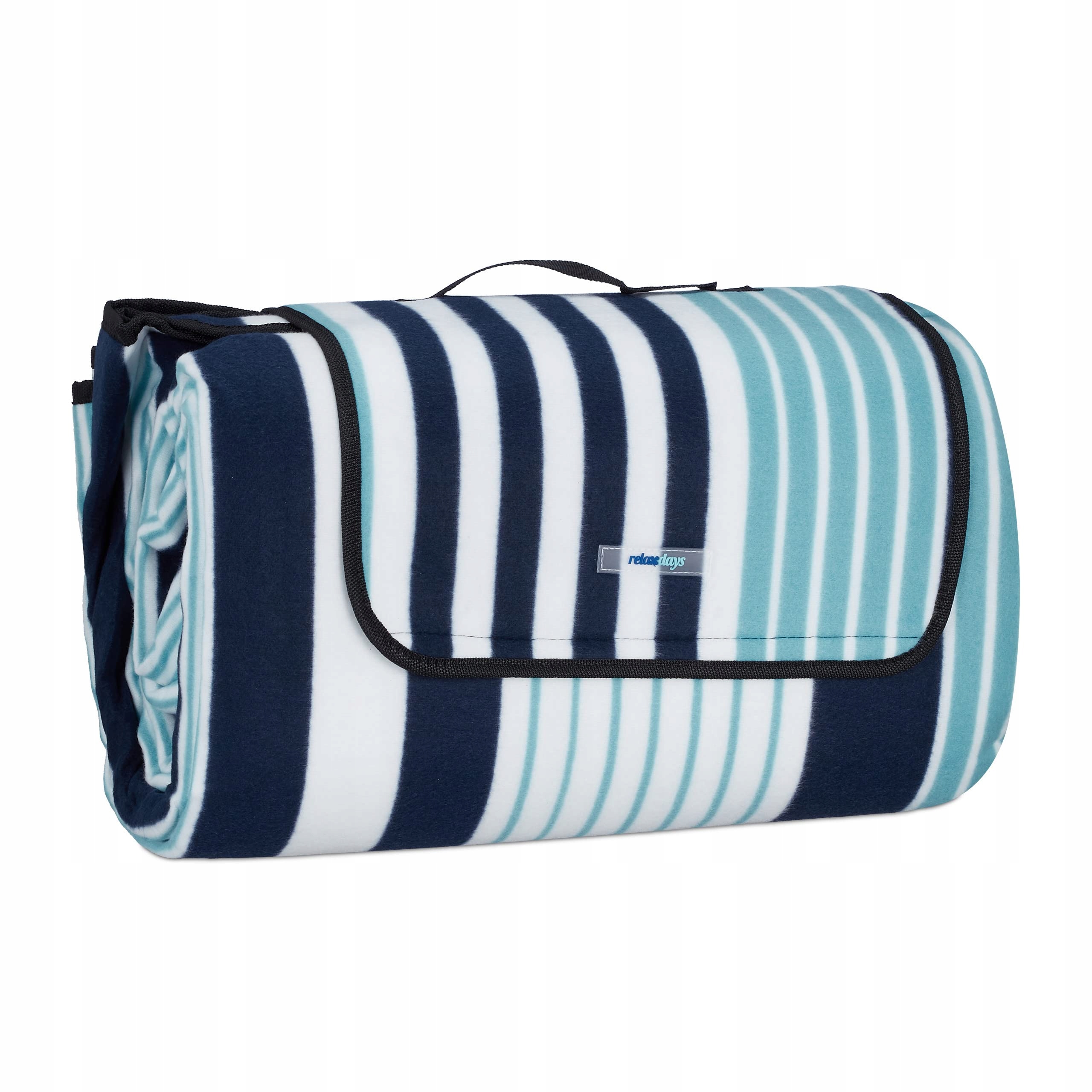 Relaxdays Koc piknikowy XXL, 200 x 300 cm,