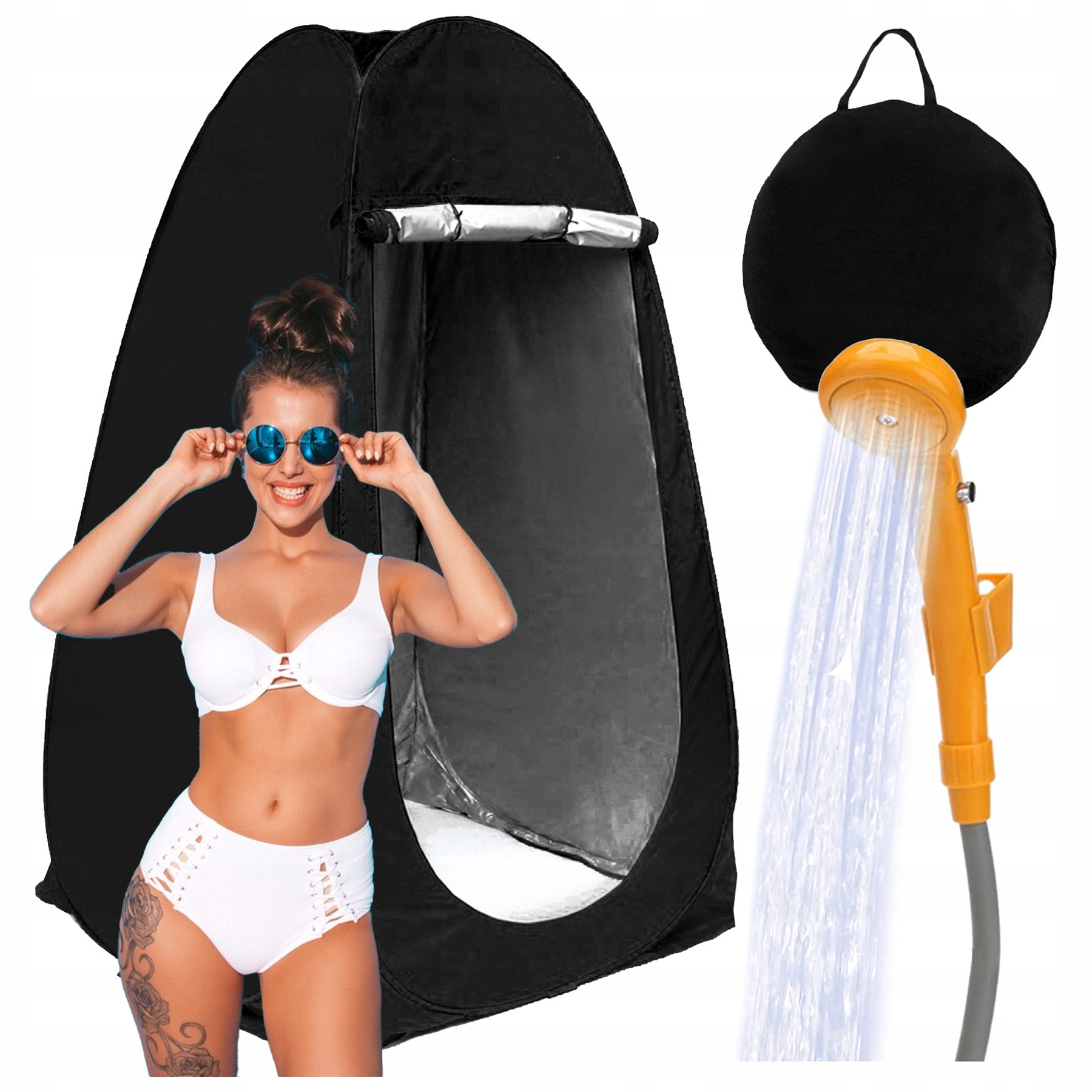 Stan Převlékárna Toaleta Sprchový Kout Turistický Přenosný 12V