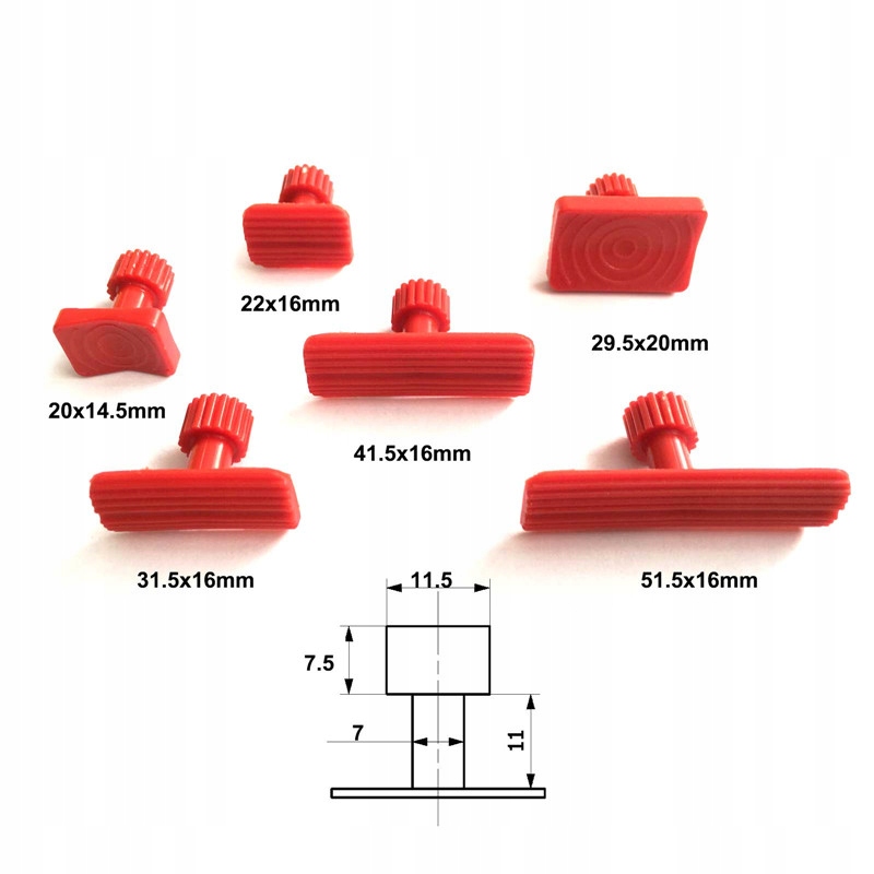 SAMOCHODOWY Ściągacz wgnieceń USUWANIE USZCZELKI NAPRAWA PRZYSSAKI