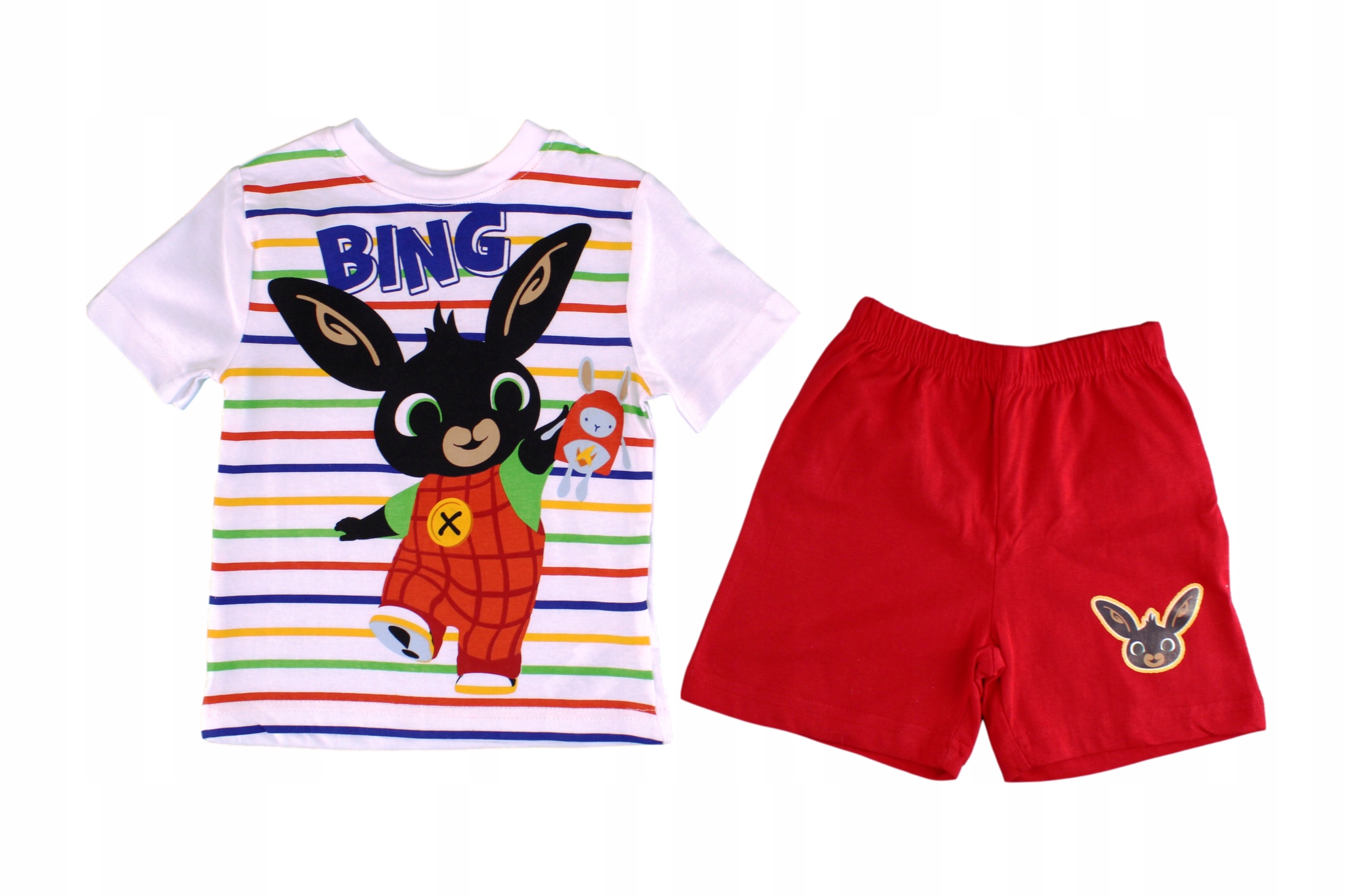 

Piżama bawełniana krótka 2 lata Bing 92 cm