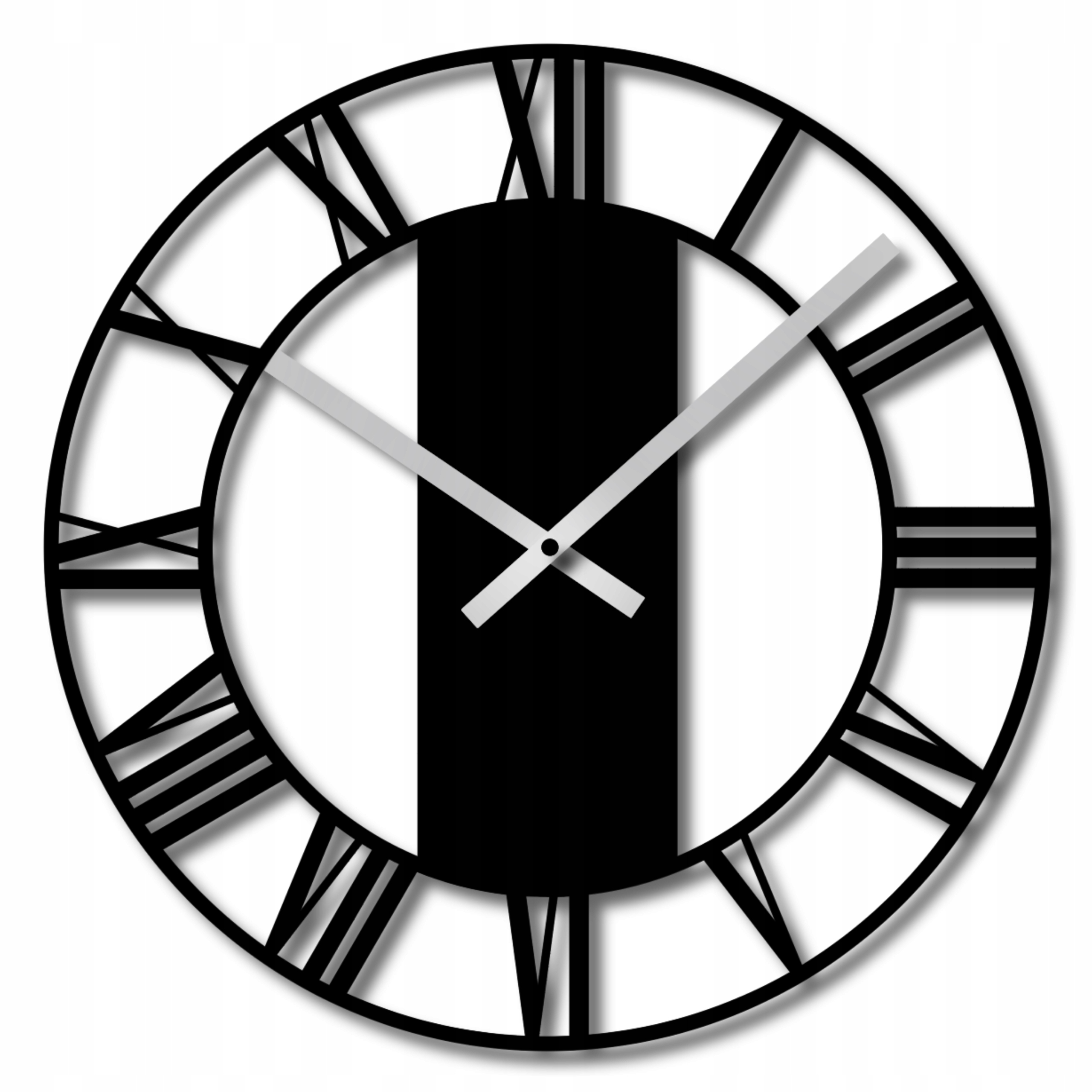 Nástěnné Hodiny Do Obýváku 60cm Moderní Velké Dřevěné Hodiny