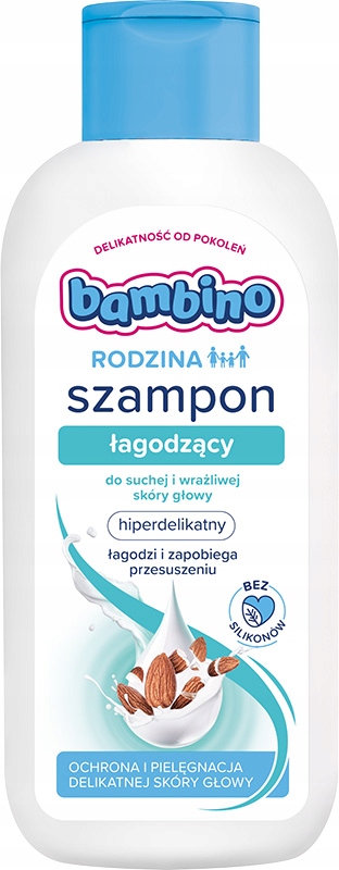 

Bambino Rodzina Szampon Łagodzący 400 ML