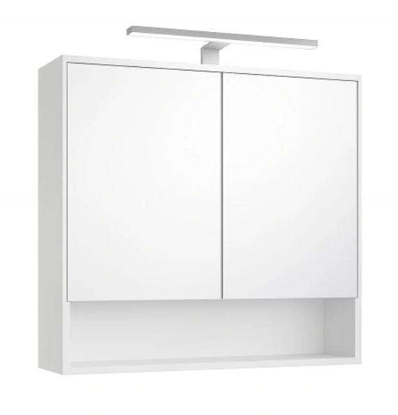 Zrkadlová skrinka 80x70 cm s Led osvetlením Kúpeľňová skrinka s zrkadlom