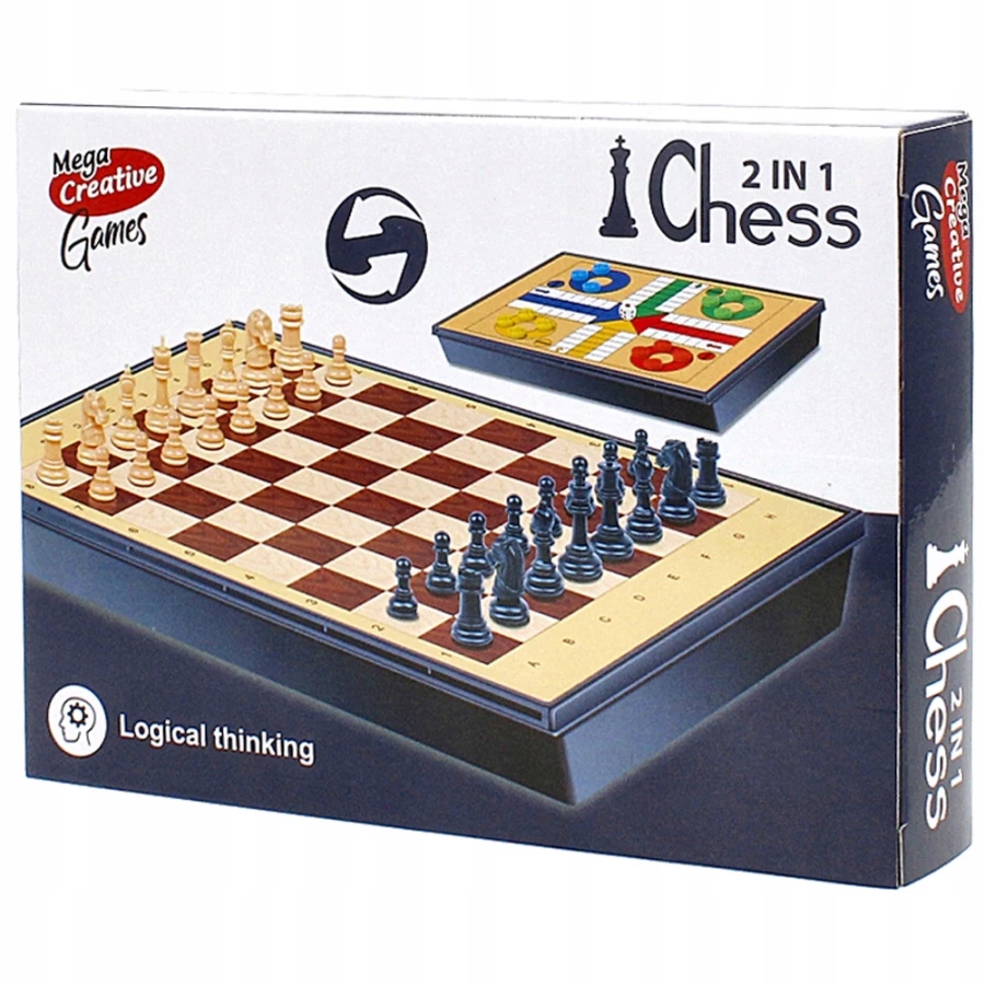 SZACHY CHIŃCZYK GRA STRATEGICZNA LOGICZNA 2W1