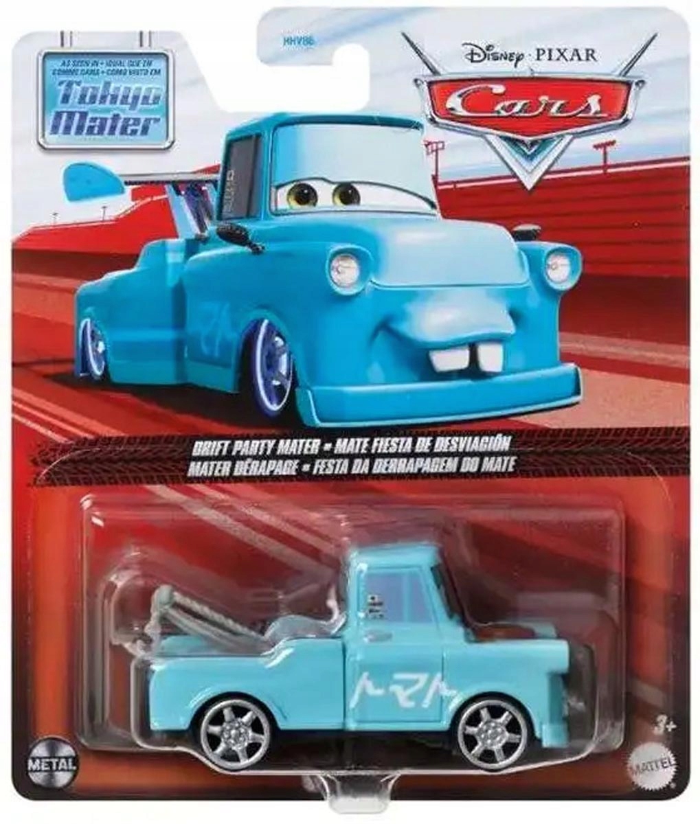 Cars Auta Złomek Tokyo Drift Party Mater Toon