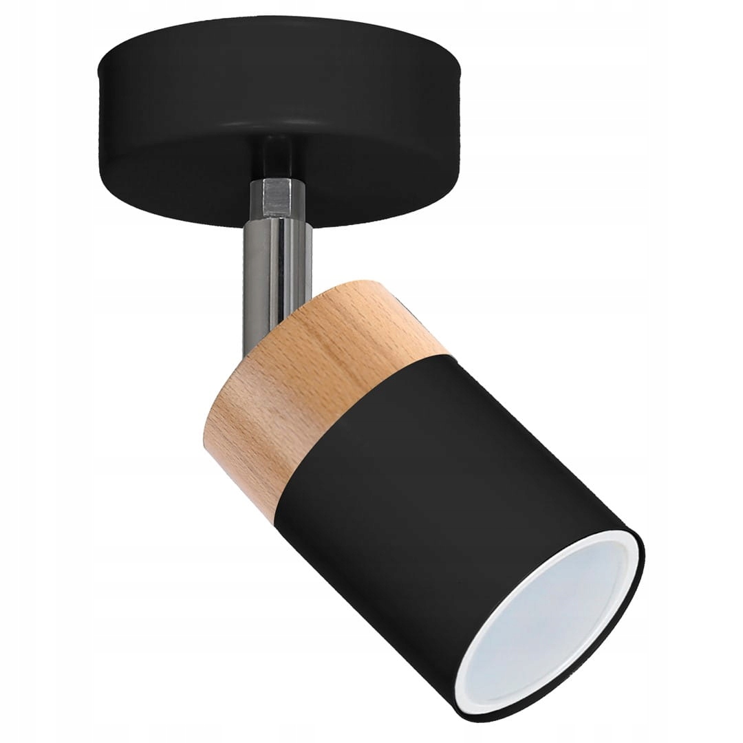 Minimalistická lamka ve skandinávském stylu, dřevěné prvky, do kanceláře