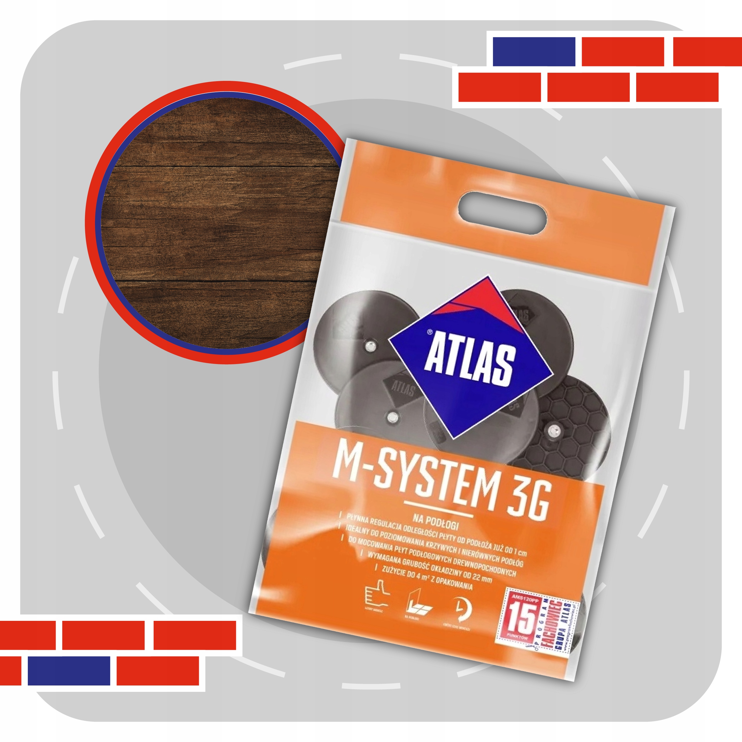 ATLAS M-SYSTEM 3G M8/FI8,5 L110 UNO DO PODŁÓG Marka Atlas