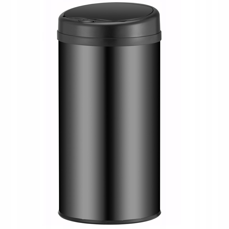 Automatyczny Bezdotykowy Kosz Na Śmieci Czarny 42L