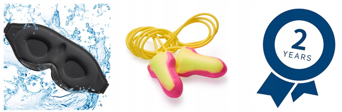 OPASKA MASKA NA OCZY 3D DO SPANIA ZACIEMNIAJĄCA Marka inny