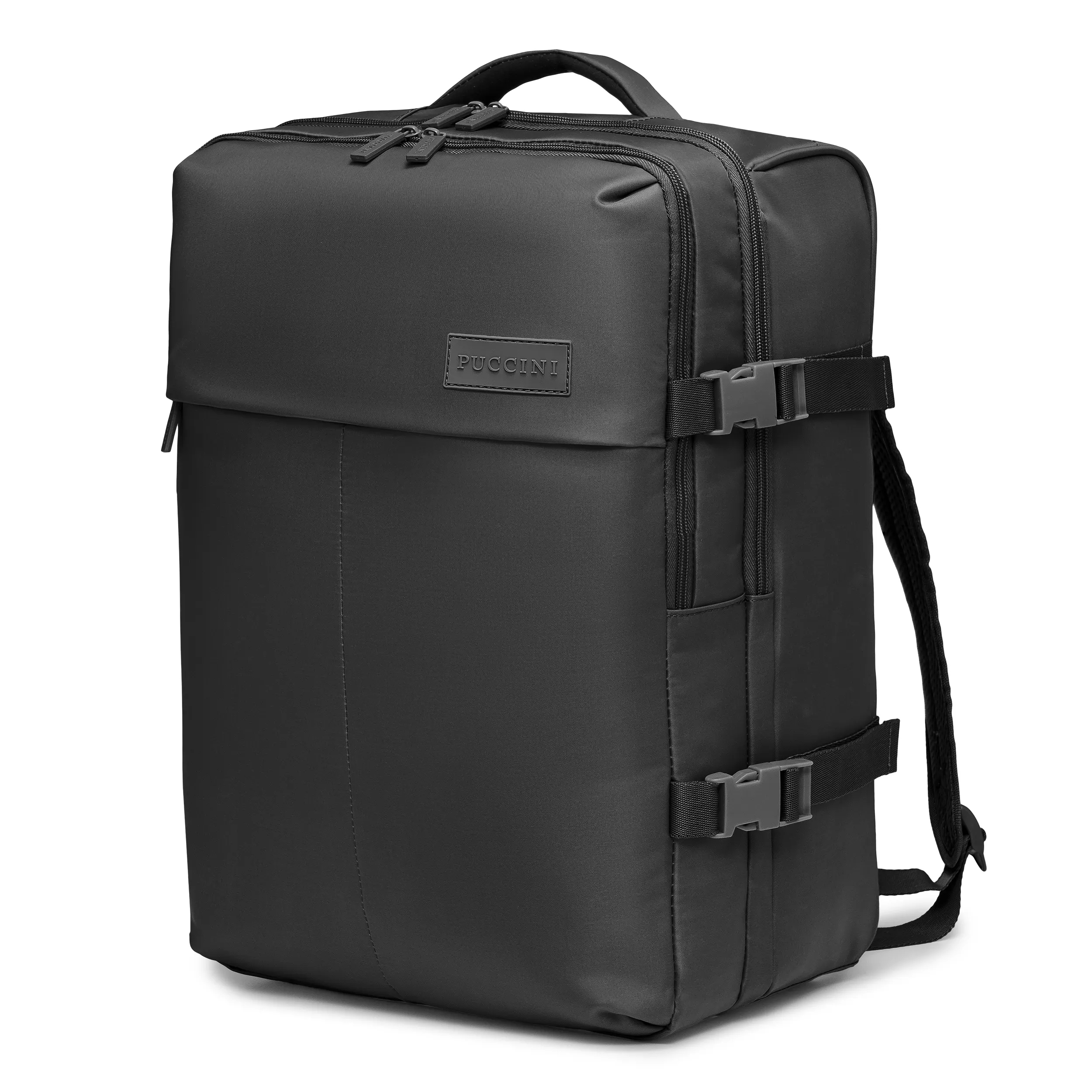 Pánský a dámský Batoh na notebook 15,6'' cestovní Puccini černý PM50251-M-1