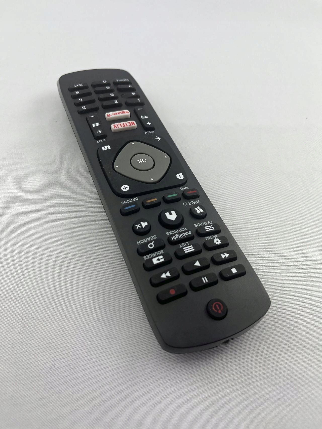 Pilot do TV PHILIPS RM-L1285 L1285V L1725V NETFLIX RAKUTEN AMBILIGHT Model RM-L1285