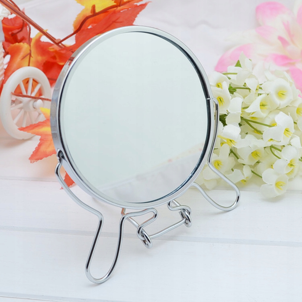 LUSTERKO DWUSTRONNE STOJĄCE POWIĘKSZAJĄCE METAL 4 Rodzaj stojące