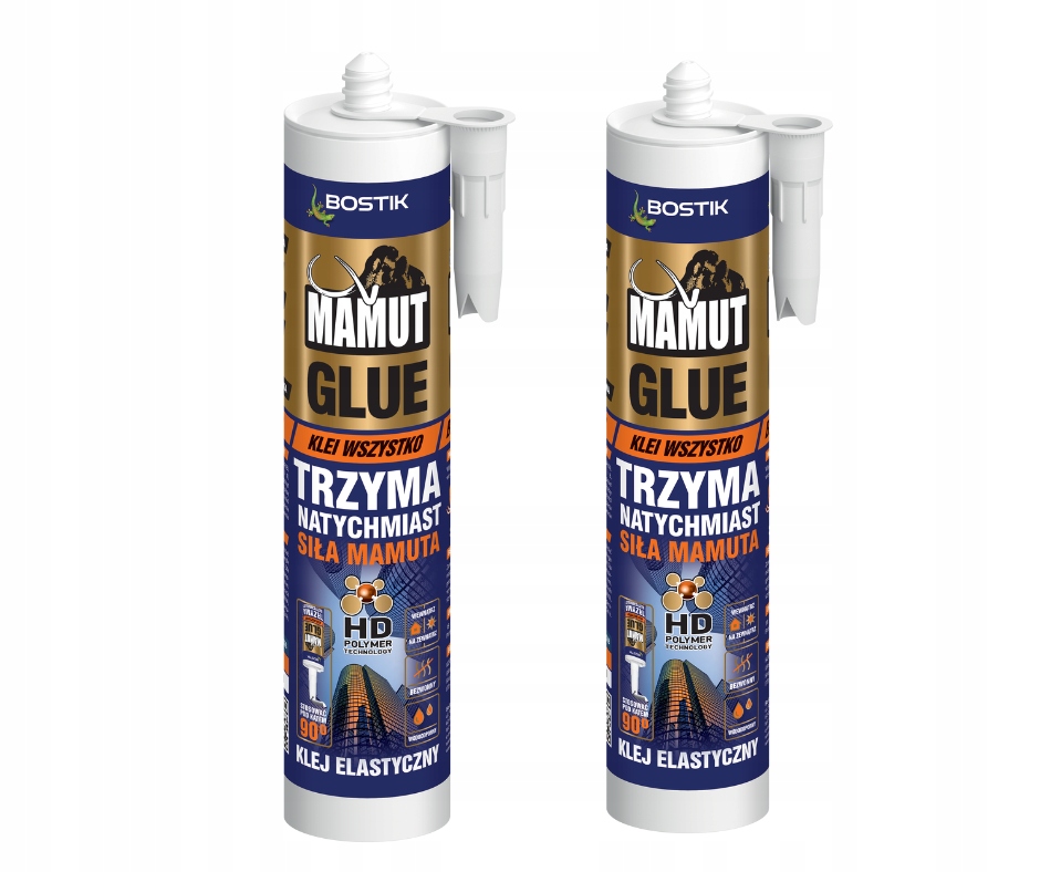 

Klej uniwersalny polimerowy Mamut Glue 290 ml 2szt
