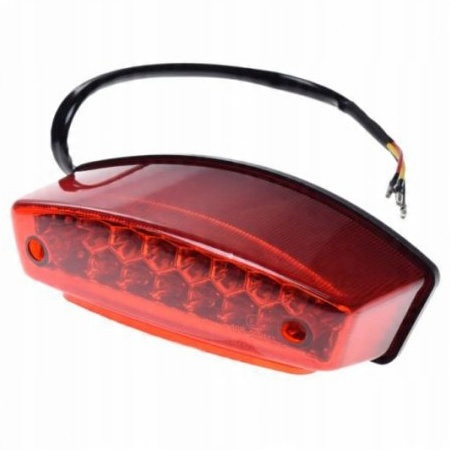 

Lampa Tył Atv quad Led czerwony klosz plastikowa