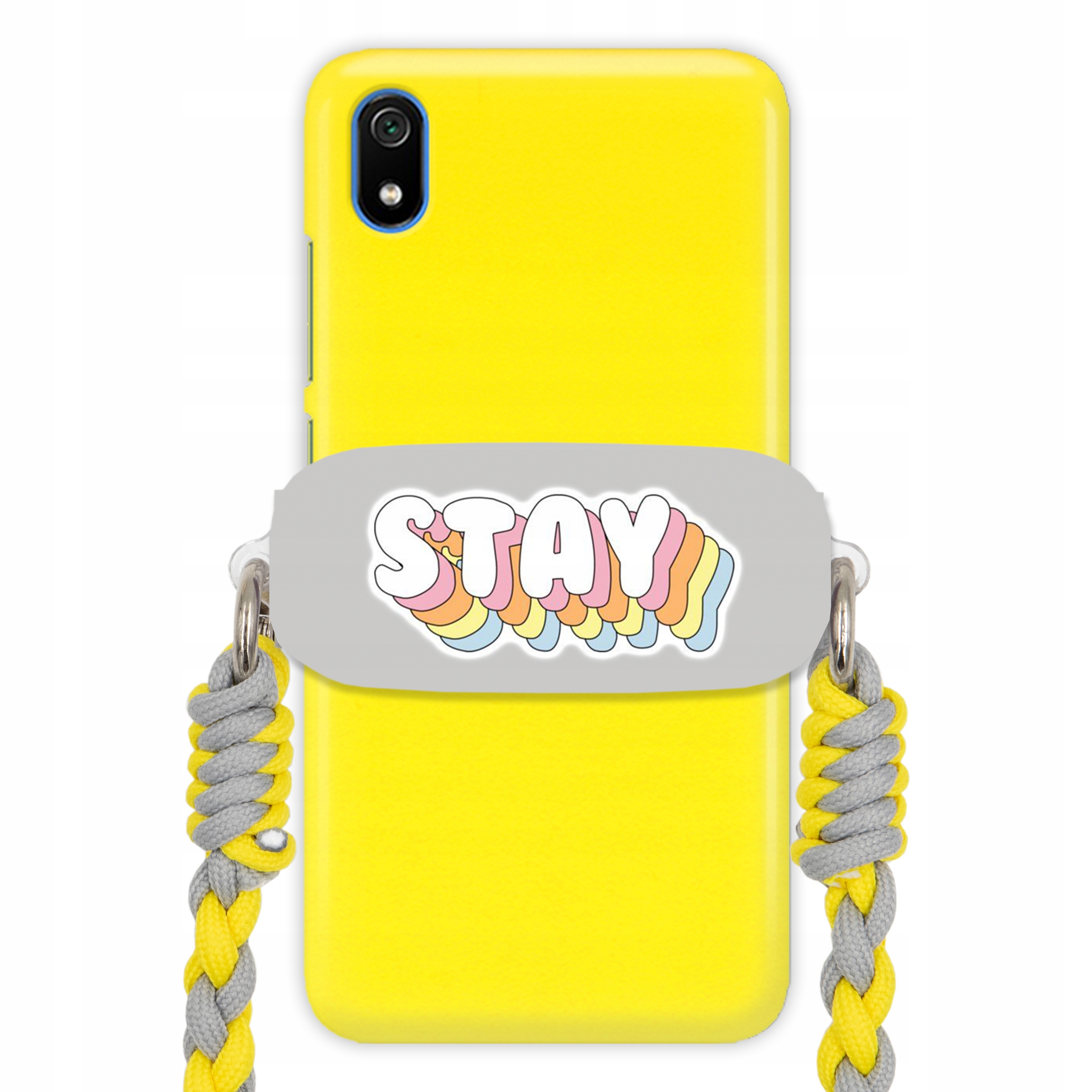 Puzdro Pre Xiaomi Redmi 7A Matné Držiak s vodítkom Citáty Nápisy Happy Vzory