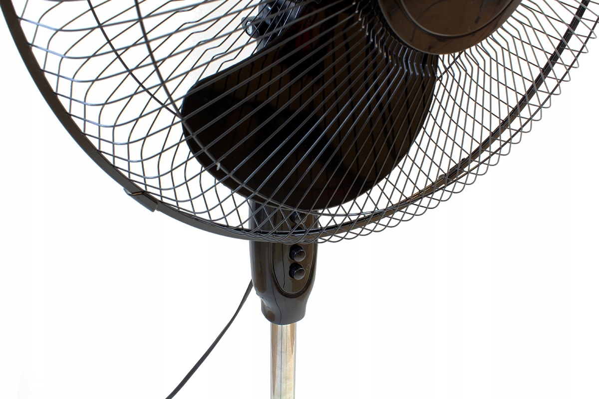 WENTYLATOR STOJĄCY 230V CZARNY XL WIATRAK 45W EAN (GTIN) 5907621807573