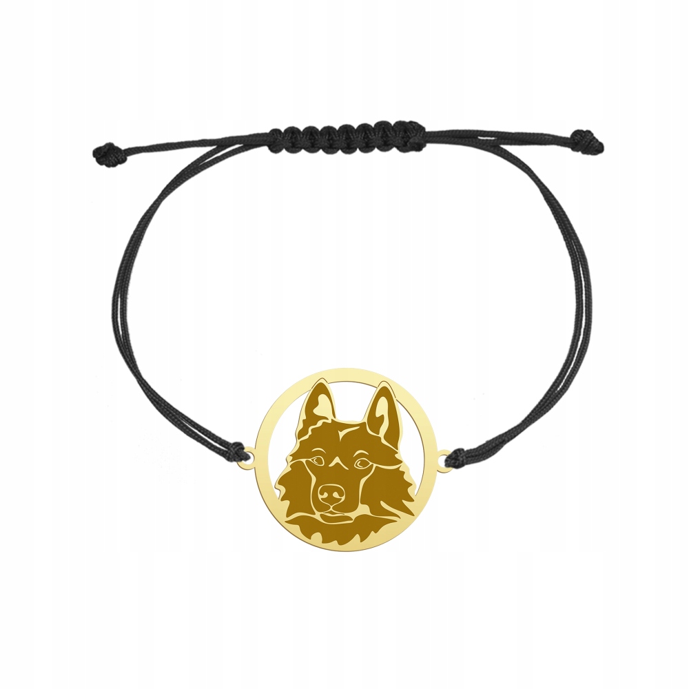 Zlatý náramek Russian-European Laika 925 Šňůra Dárek Žena Gravírování