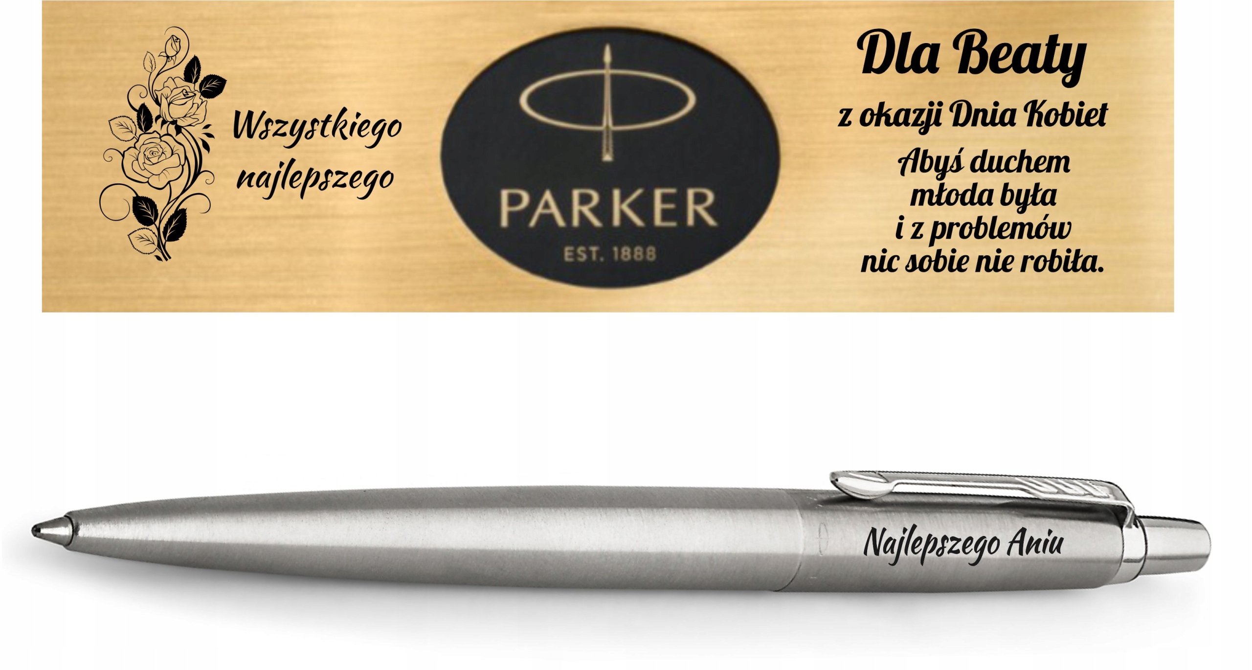 

Długopis Parker Jotter Ct Grawer z tabliczką