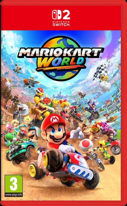 Nintendo Switch MARIOKART WORLD Nintendo Switch Mario Kart World Nintendo Switch 2 pudełkowa - Stan: Nowy