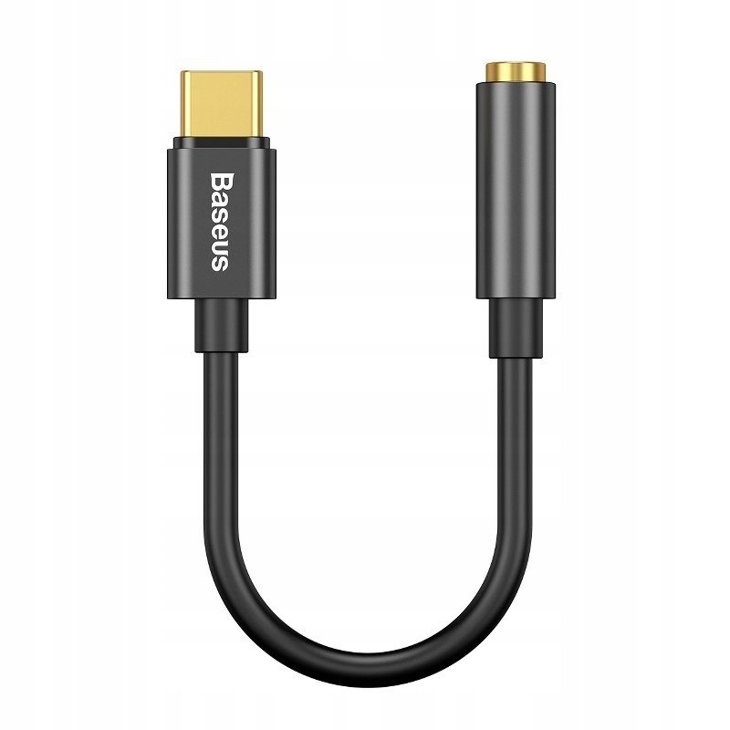 

Baseus Adapter Audio przejściówka Usb-c Mini Jack